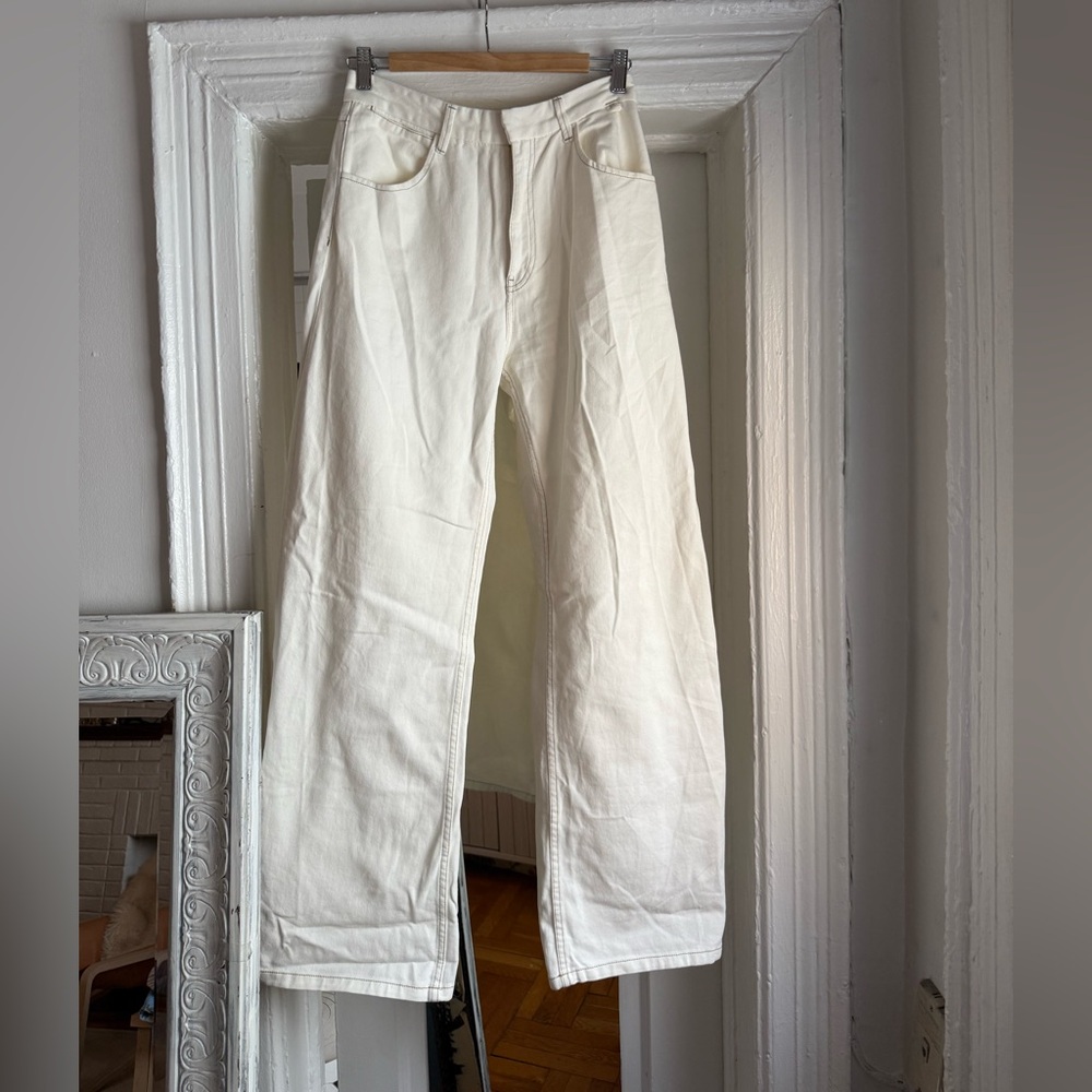 ZARA white pants